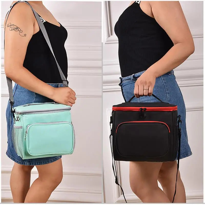 Insulated Lunch Bag Handbag Thermal Cooler Tote
