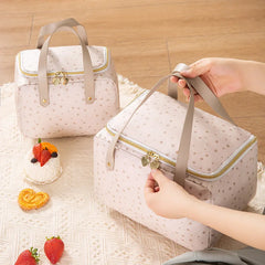 Insulated Cooler Bag for Women Kid Lunch Box Picnic Travel Food Storage