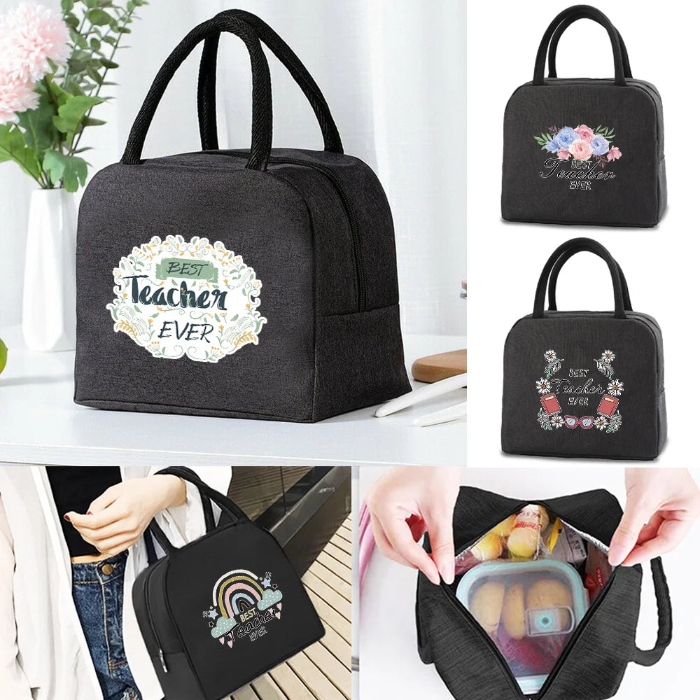 Insulated Lunch Bag for Kids Food Thermal Lunch Box Organizer