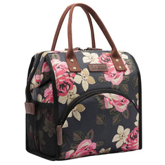Insulated Lunch Box Wide-Open Lunch Tote Bag