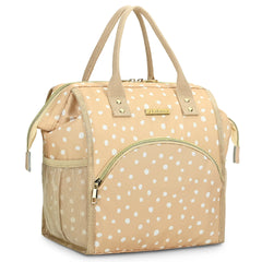 Insulated Lunch Box Wide-Open Lunch Tote Bag