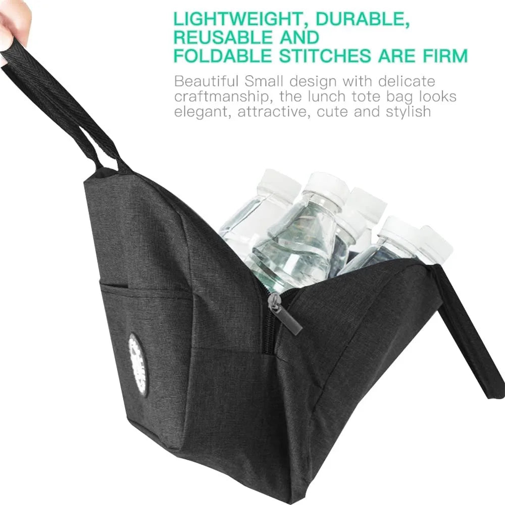 Insulated Lunch Bag for Kids & Women, Portable Thermal Food Container