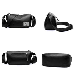 Leather Shoulder Bag Women Cowhide Crossbody Wallet Purse