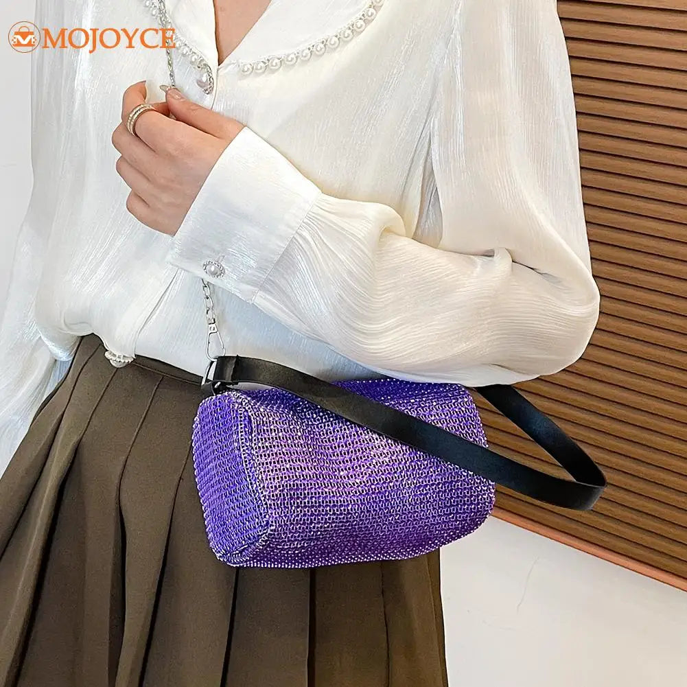 Diamond Chain Crossbody Purse Summer Tote Shoulder Bag