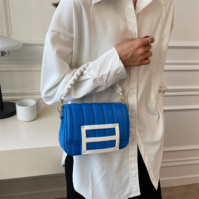 Square Messenger Bag Women's Shoulder Handbag