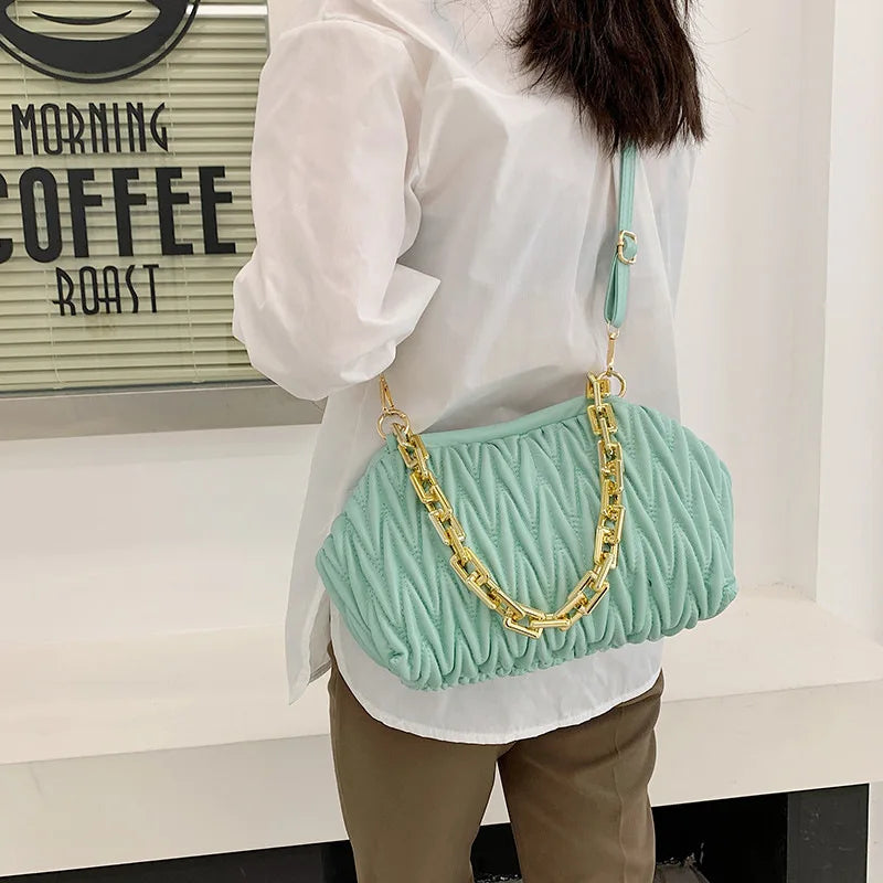 Women's Cloud Pouch Crossbody Bags - Trendy Shoulder Handbags for 2022