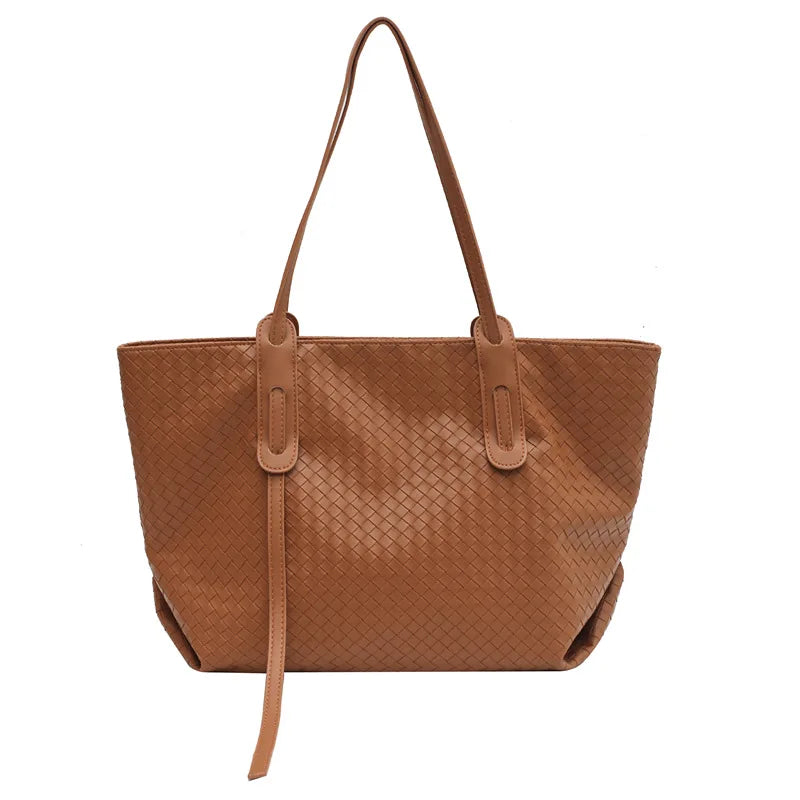 Large Tote Shoulder Bag for Women Vintage Ladies Handbag Purse