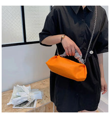 Women's Pu Leather Chain Shoulder Crossbody Bag B440