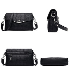Messenger Bag Soft PU Leather Handbags Small Crossbody Bags for Women