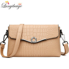 Messenger Bag Soft PU Leather Handbags Small Crossbody Bags for Women
