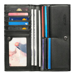 Top Men Leather Wallets Purse Clutch Money Bag