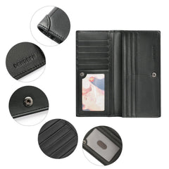 Top Men Leather Wallets Purse Clutch Money Bag