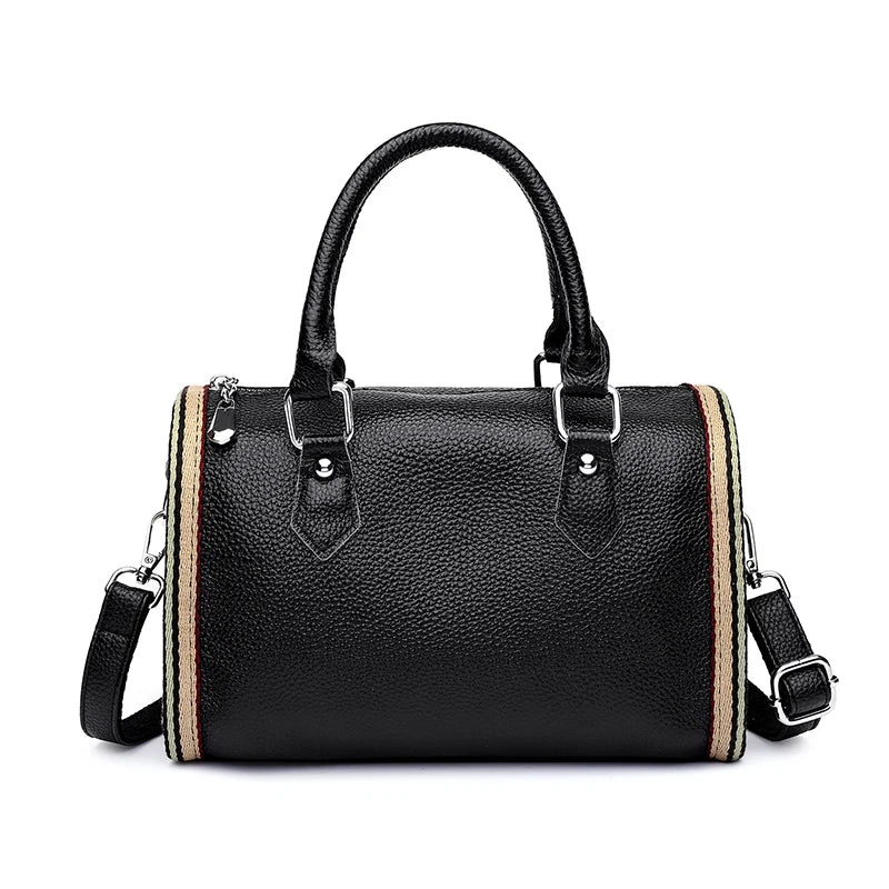 Women Leather Handbag Casual Crossbody Tote Bags High Soft Cowhide