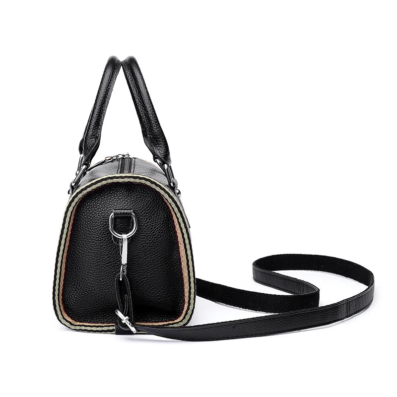 Women Leather Handbag Casual Crossbody Tote Bags High Soft Cowhide