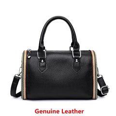 Women Leather Handbag Casual Crossbody Tote Bags High Soft Cowhide