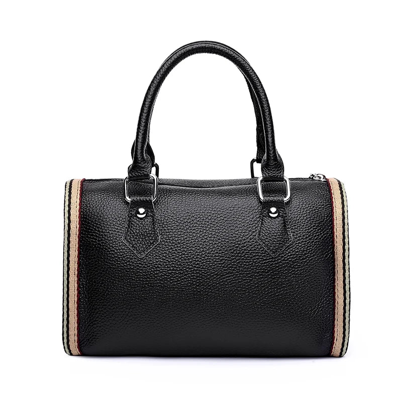 Women Leather Handbag Casual Crossbody Tote Bags High Soft Cowhide
