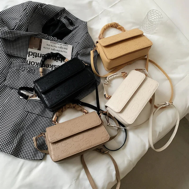 Pu Leather Women's Shoulder Bag Crossbody Bag