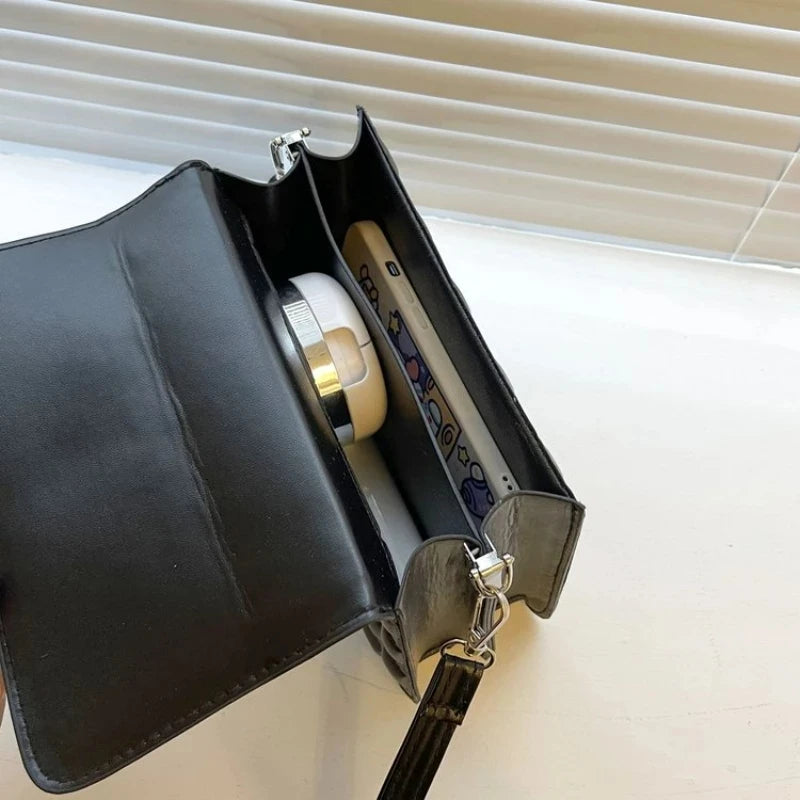 Wool Handbag Female Bag Small Square Bag Single Shoulder Messenger Bag