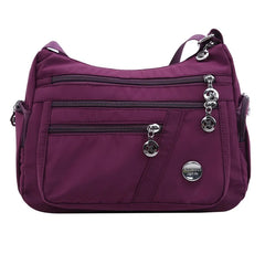 Casual Shoulder Bag Multi-layer Crossbody Tote Waterproof Messenger Bags Female