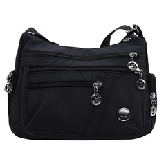 Casual Shoulder Bag Multi-layer Crossbody Tote Waterproof Messenger Bags Female