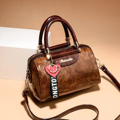 Top PU Leather Women Handbag Classic Crocodile Tote Bag