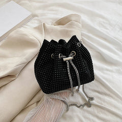Rhinestones Evening Shoulder Crossbody Bag Clutch Diamonds Purse