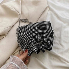 Rhinestones Evening Shoulder Crossbody Bag Clutch Diamonds Purse