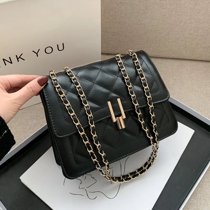 Messenger Bag PU Leather Shoulder Bag Women Handbag Lady Shoulder Bag