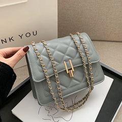 Messenger Bag PU Leather Shoulder Bag Women Handbag Lady Shoulder Bag