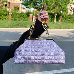 Women's Crossbody Bag with Chain Strap