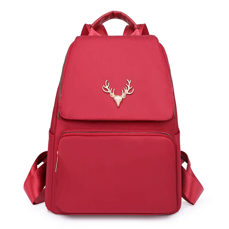 High Oxford Female Backpacks for Girls Casual School Bags
