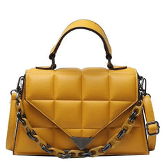 Women's Pu Leather Messenger Shoulder Bag