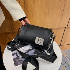 Leather Women Shoulder Bags High Lady Handbag