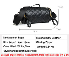 Women's Leather Handbag Tote Shoulder Bag Crossbody Purse