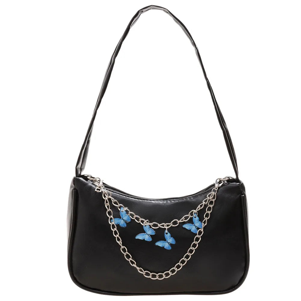 Women Armpit Shopper Bag Candy Shoulder Bag Ladies Hobos Bolsas