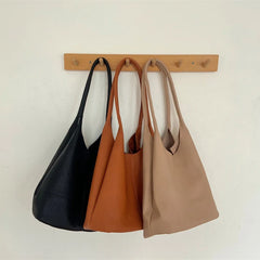 Women's Travel Shoulder Bag Vintage Soft Leather Handbag Tote