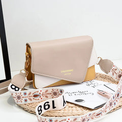 Women's Multi-color Messenger Shoulder Bag Small Square Bag