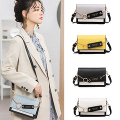 Small Flap Handbags Casual Shoulder Messenger Bag PU Leather Sling Bags For Girl