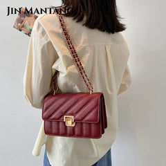 Women Chain Shoulder Bag Crossbody Handbags Small Flap Prom Messenger Bags