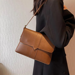 Women Handbags And Purses Pu Leather Shoulder Bags Green Brown Crossbody Bags