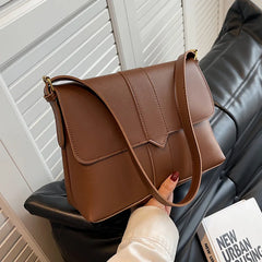Women Handbags And Purses Pu Leather Shoulder Bags Green Brown Crossbody Bags