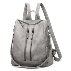 Women Travel Backpack High Soft PU Leather School Girls Backpack