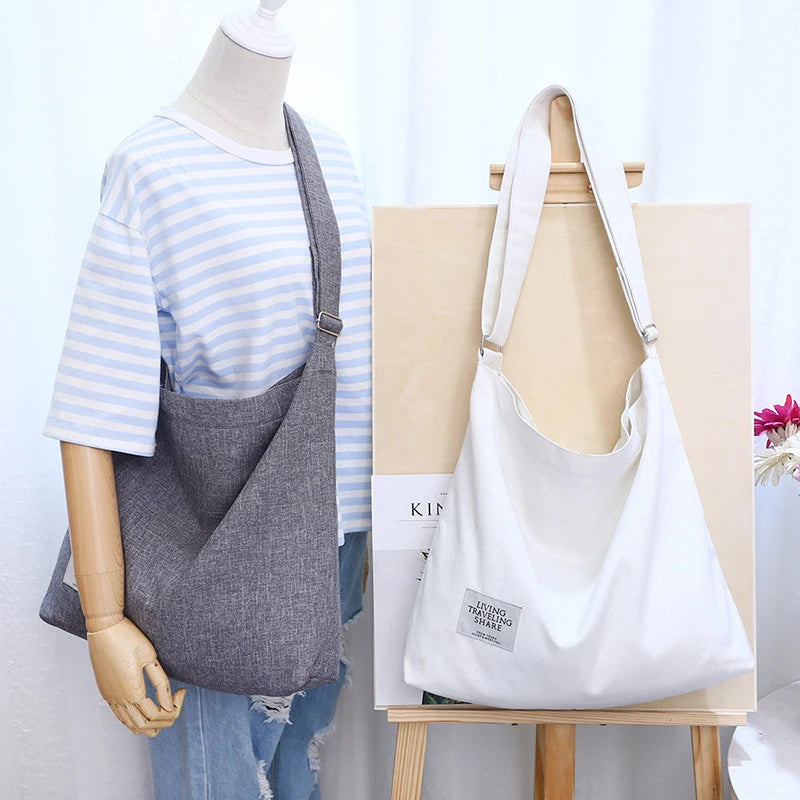 Canvas Crossbody Satchel Shoulder Bag for Women