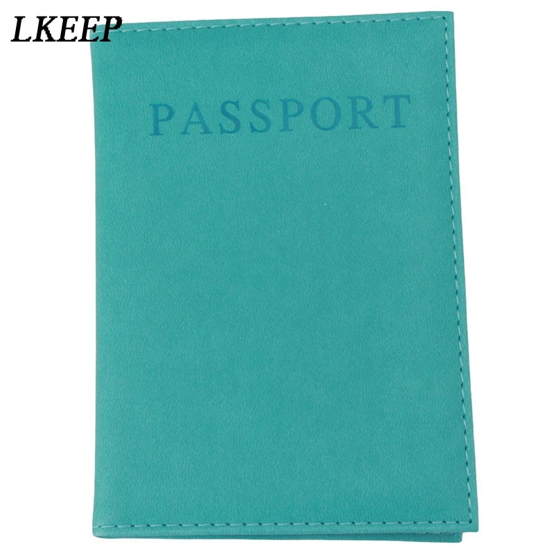 Pink World Travel Passport Ticket Holder Cover, Passport Pouch