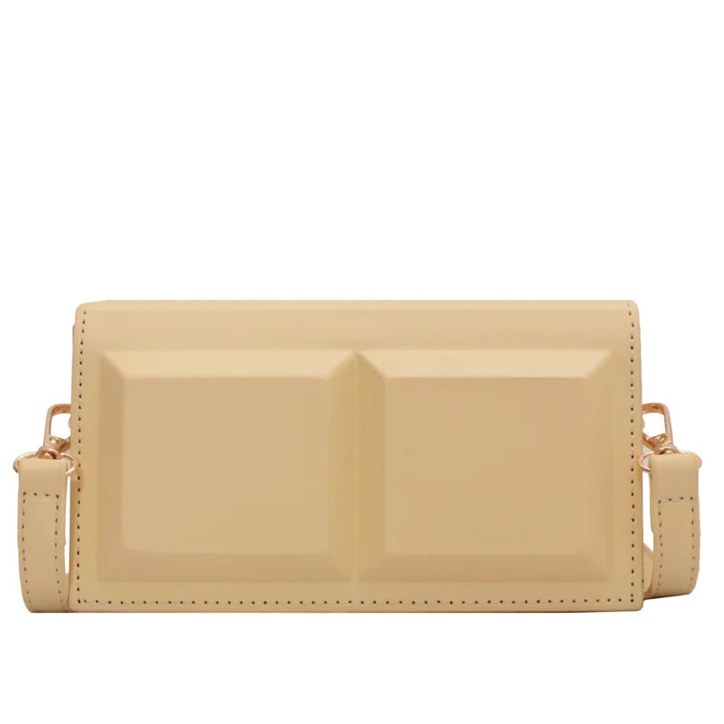 Summer Crossbody Women's Bag Small Flap Solid Female Handbags