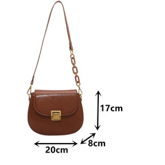 Women's Small Crossbody Bag Flap Messenger Bag