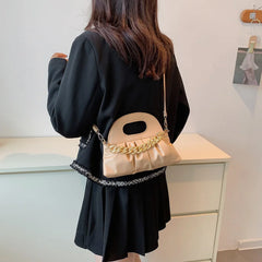 Cloud Bag Women Leather Hobos Shoulder Crossbody Small Phone Clutch Bag