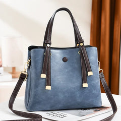 Women's Leather Crossbody Shoulder Bag Purse and Tote