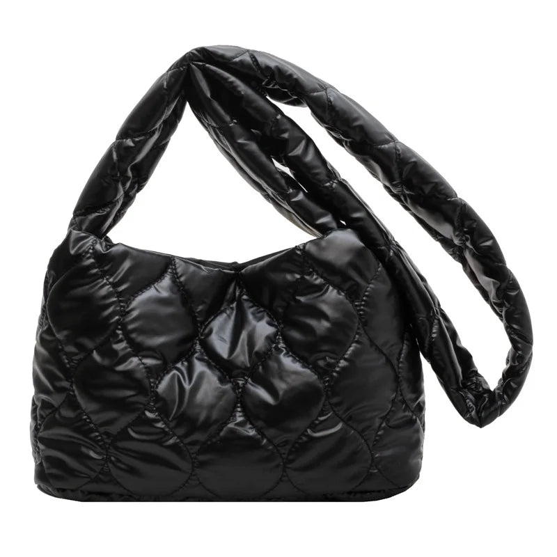 Winter Warm Down Shoulder Bag for Women