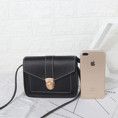 Women's Mini PU Leather Shoulder Bag Phone Purse Crossbody Bags